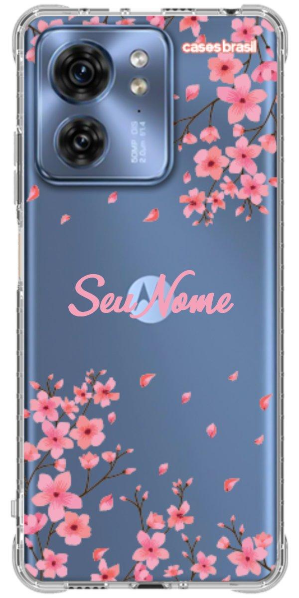 Capinha para Celular Floral Rosinha