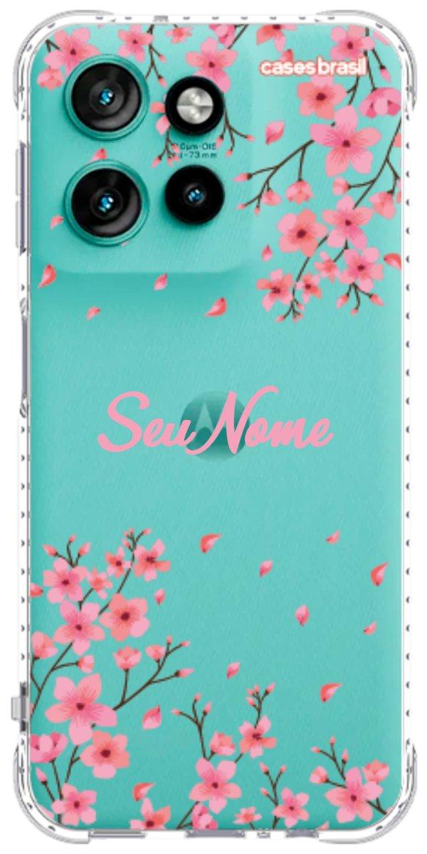 Capinha para Celular Floral Rosinha