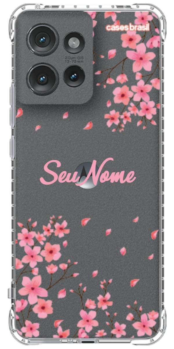 Capinha para Celular Floral Rosinha