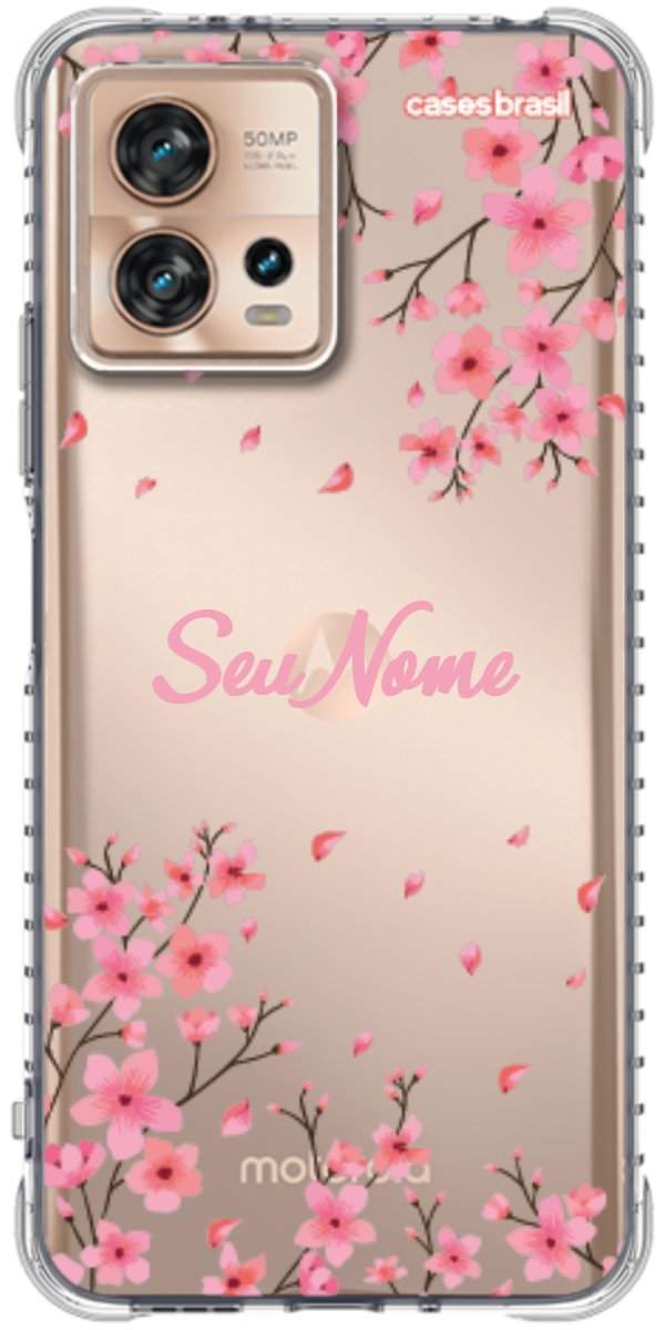 Capinha para Celular Floral Rosinha