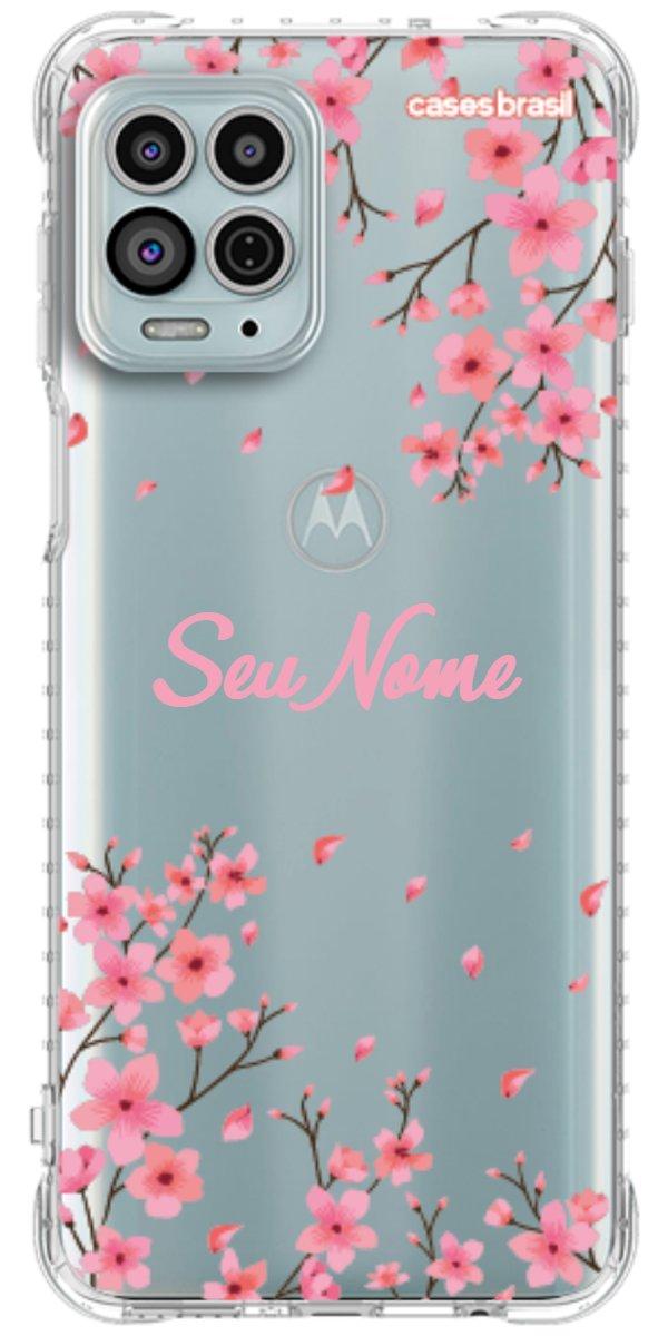 Capinha para Celular Floral Rosinha