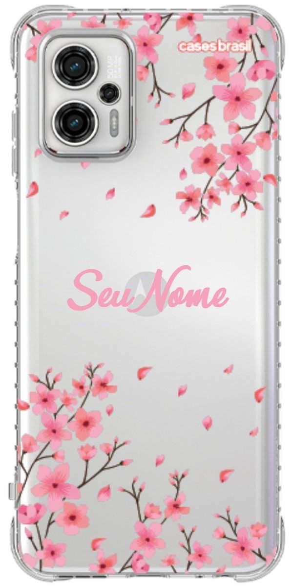 Capinha para Celular Floral Rosinha