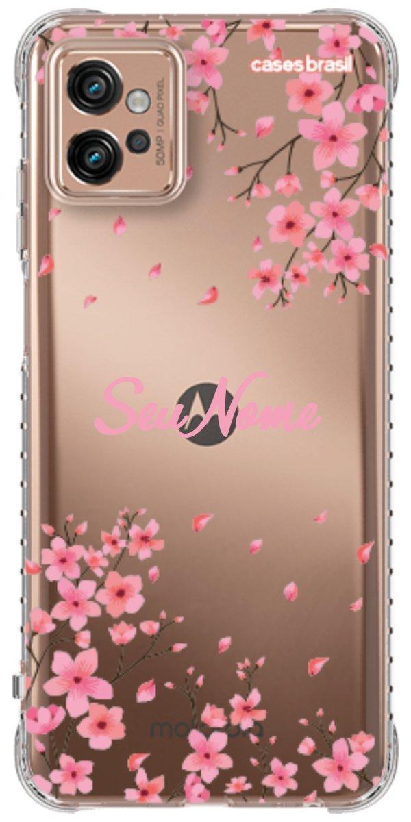 Capinha para Celular Floral Rosinha