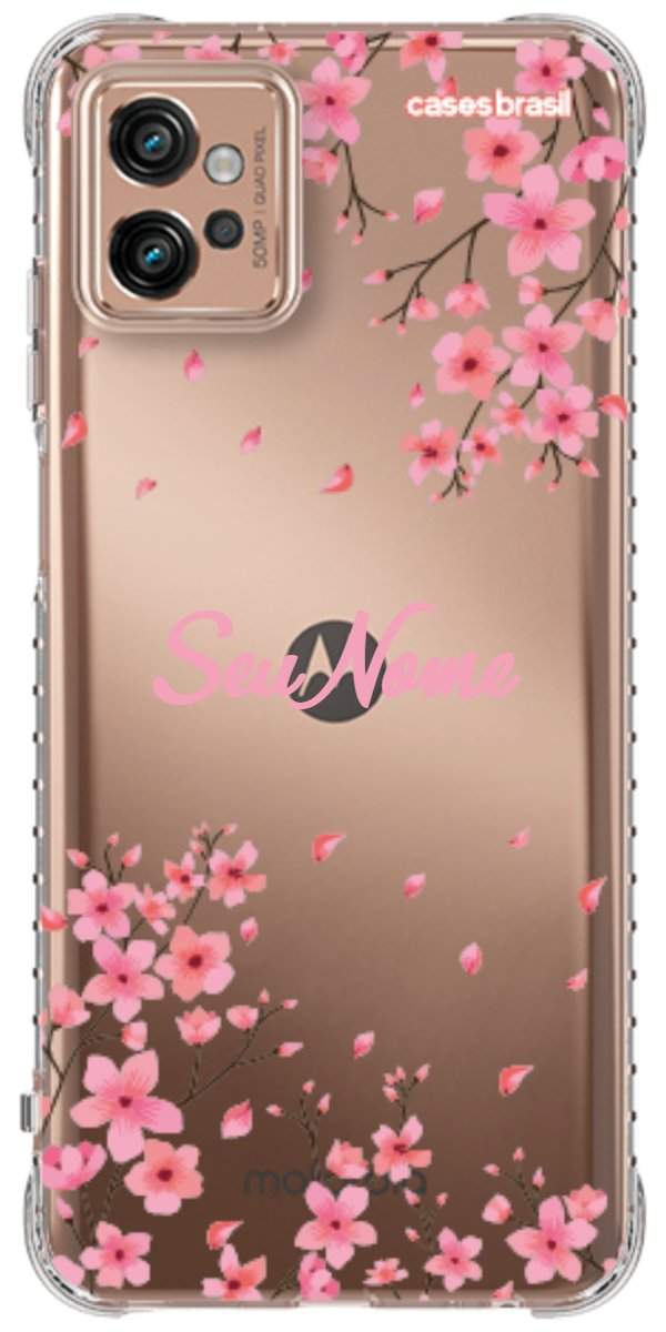 Capinha para Celular Floral Rosinha