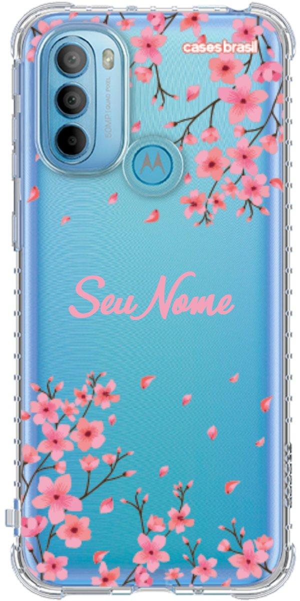 Capinha para Celular Floral Rosinha