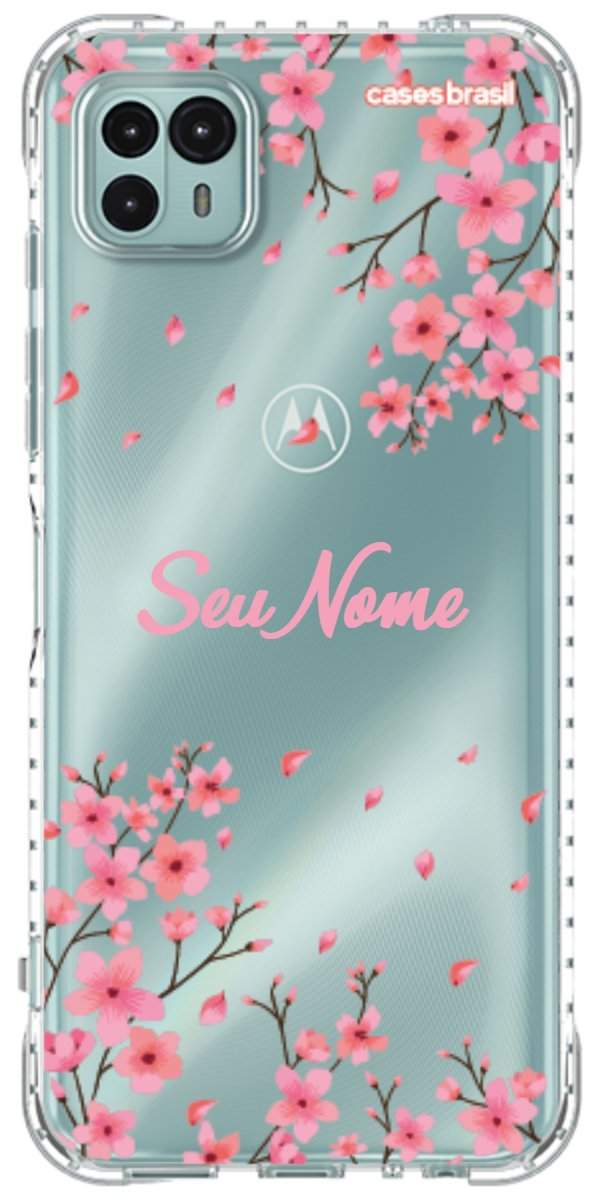 Capinha para Celular Floral Rosinha