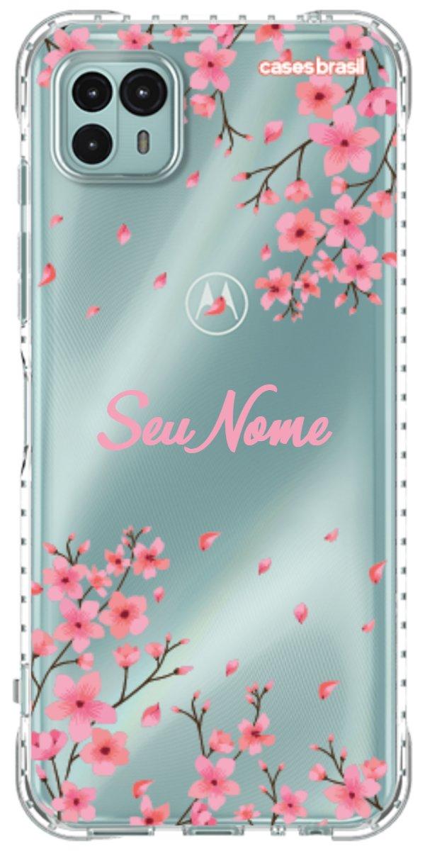 Capinha para Celular Floral Rosinha
