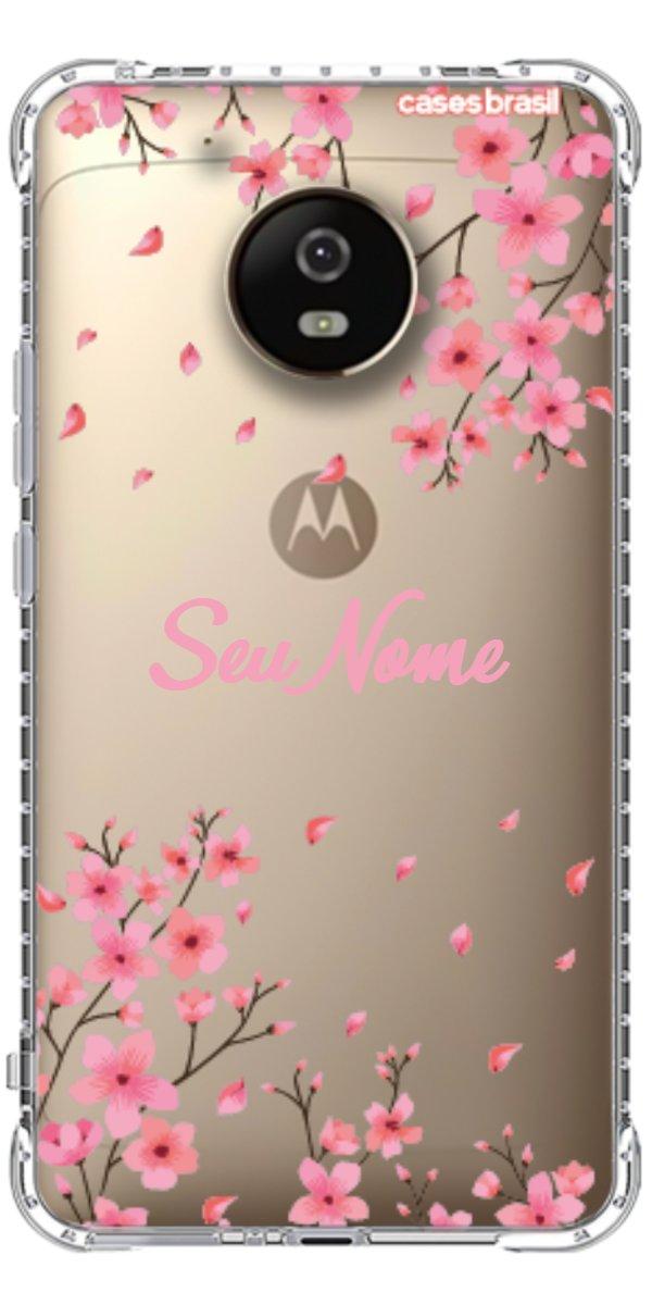 Capinha para Celular Floral Rosinha