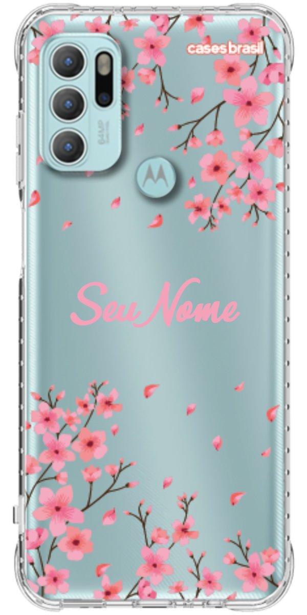 Capinha para Celular Floral Rosinha