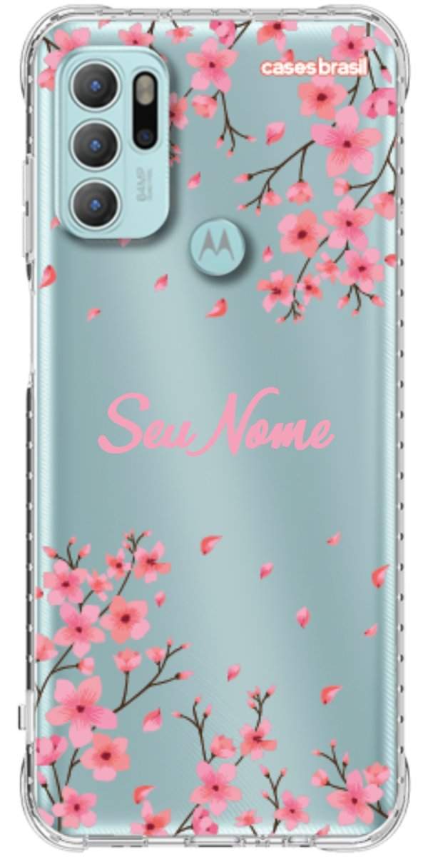 Capinha para Celular Floral Rosinha