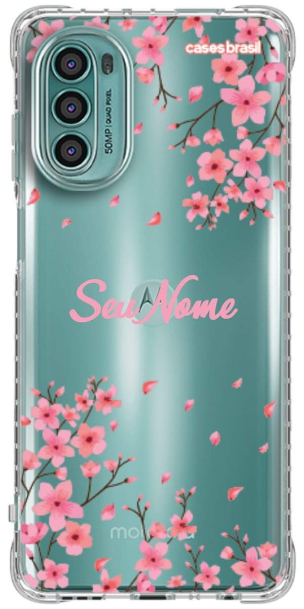 Capinha para Celular Floral Rosinha