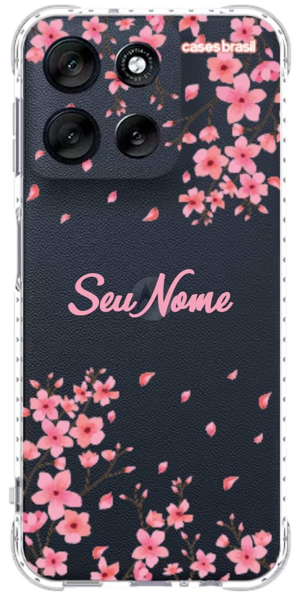 Capinha para Celular Floral Rosinha