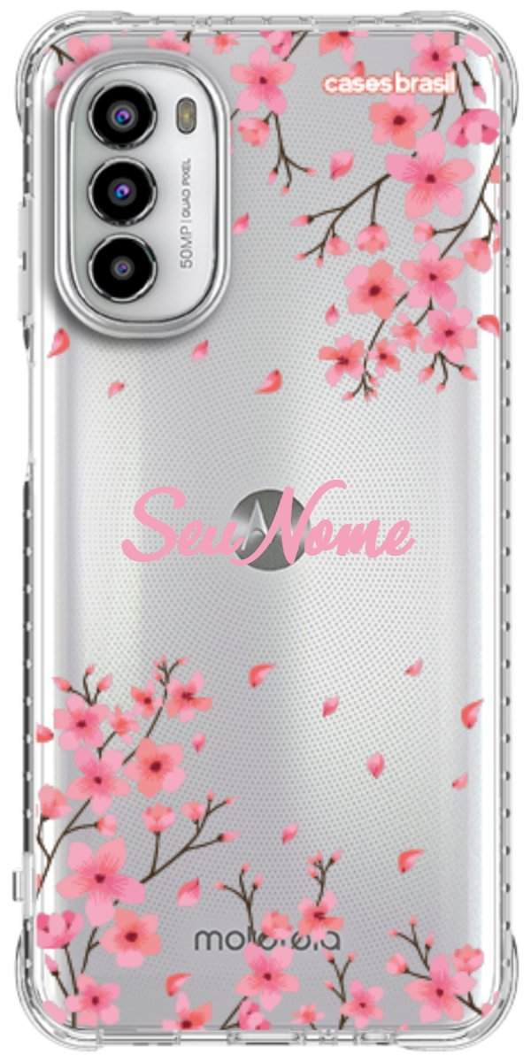 Capinha para Celular Floral Rosinha