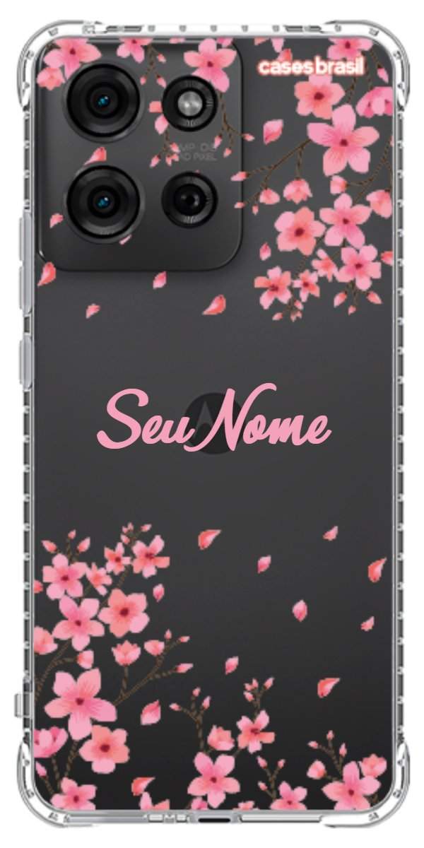 Capinha para Celular Floral Rosinha