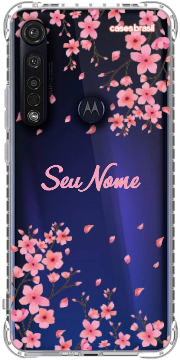 Capinha para Celular Floral Rosinha