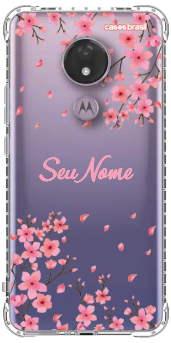Capinha para Celular Floral Rosinha