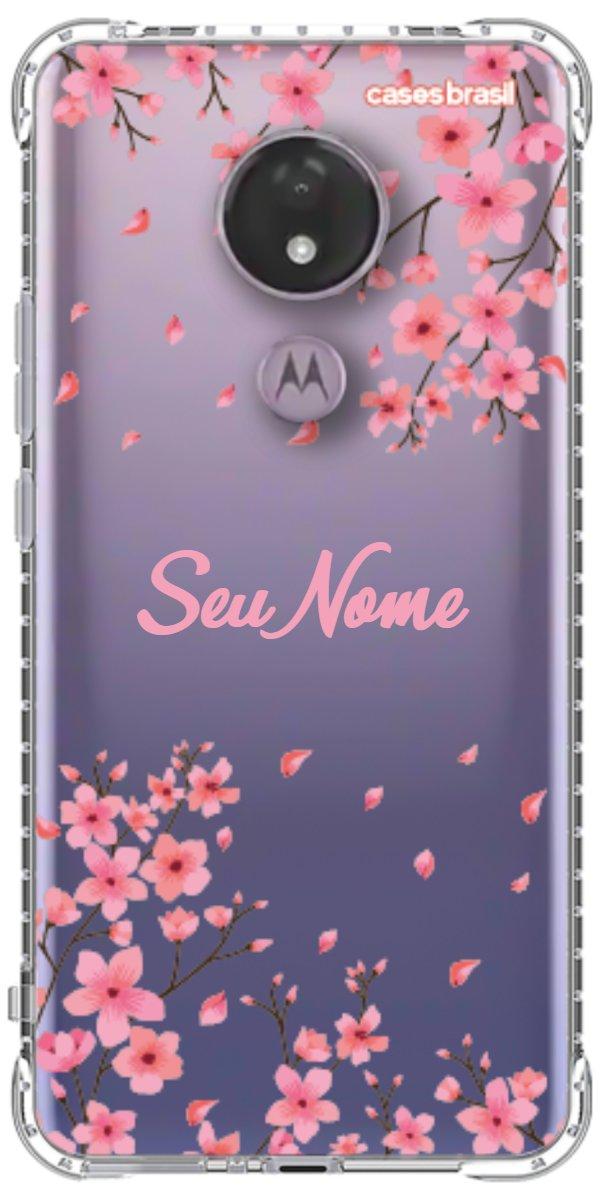 Capinha para Celular Floral Rosinha