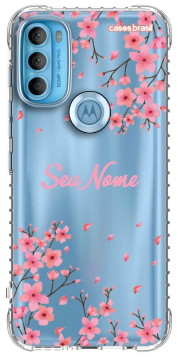 Capinha para Celular Floral Rosinha