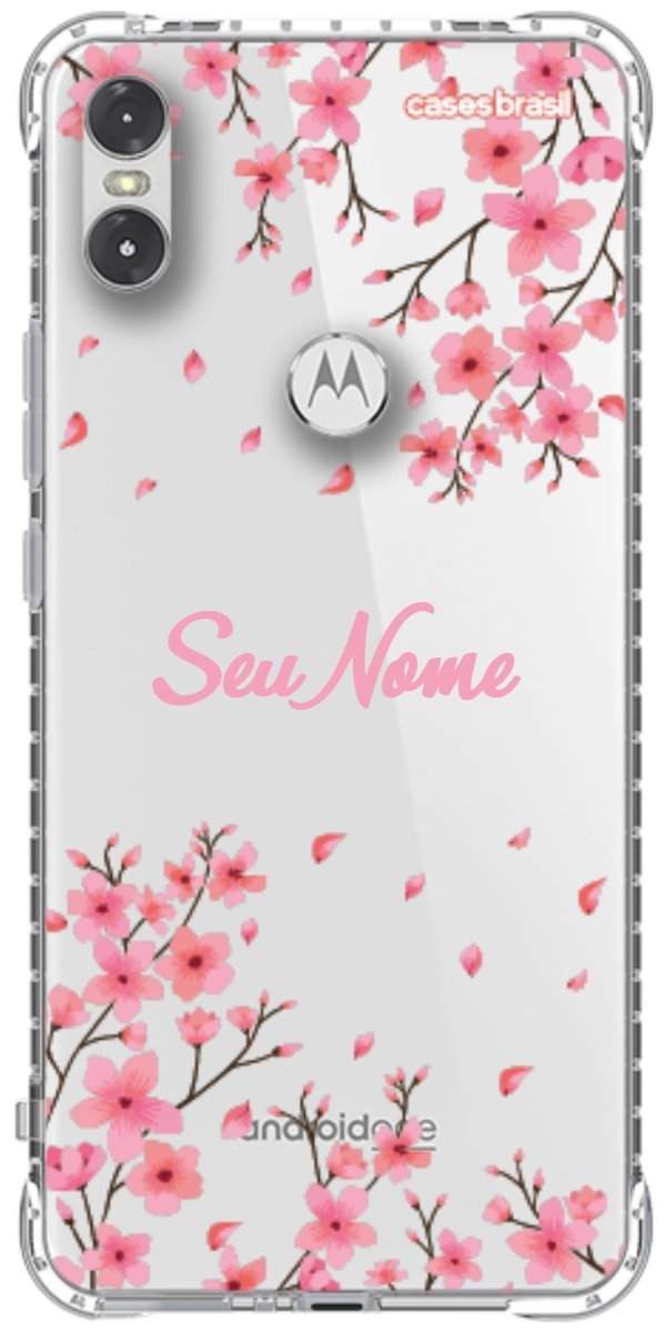 Capinha para Celular Floral Rosinha