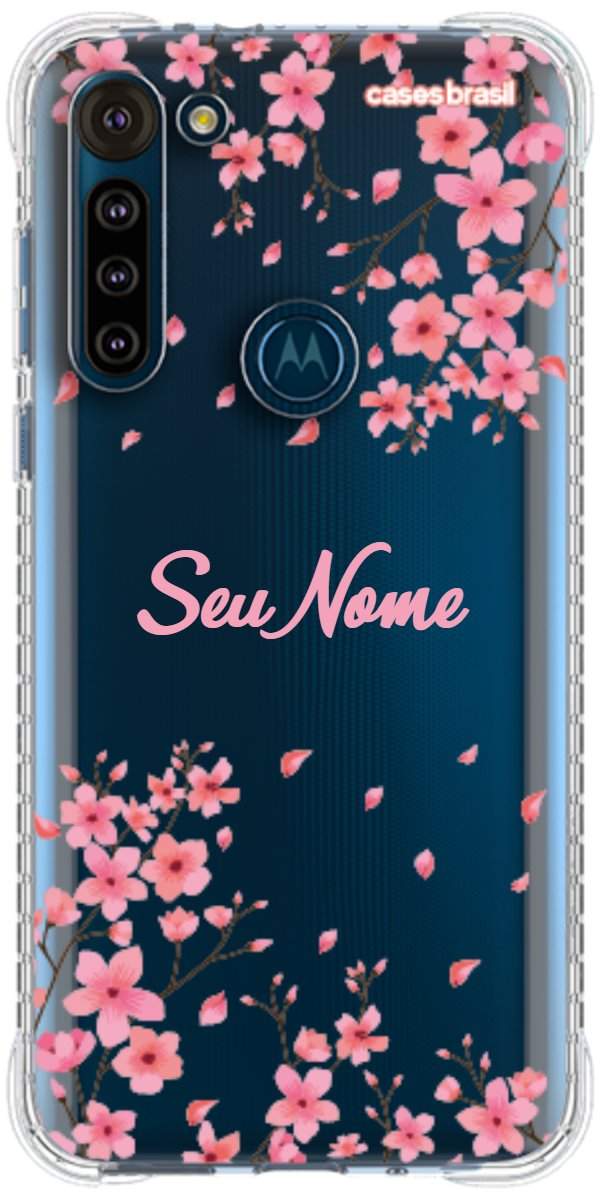 Capinha para Celular Floral Rosinha