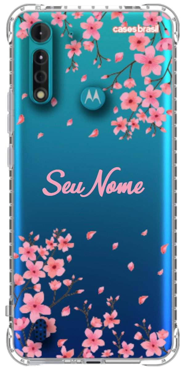 Capinha para Celular Floral Rosinha