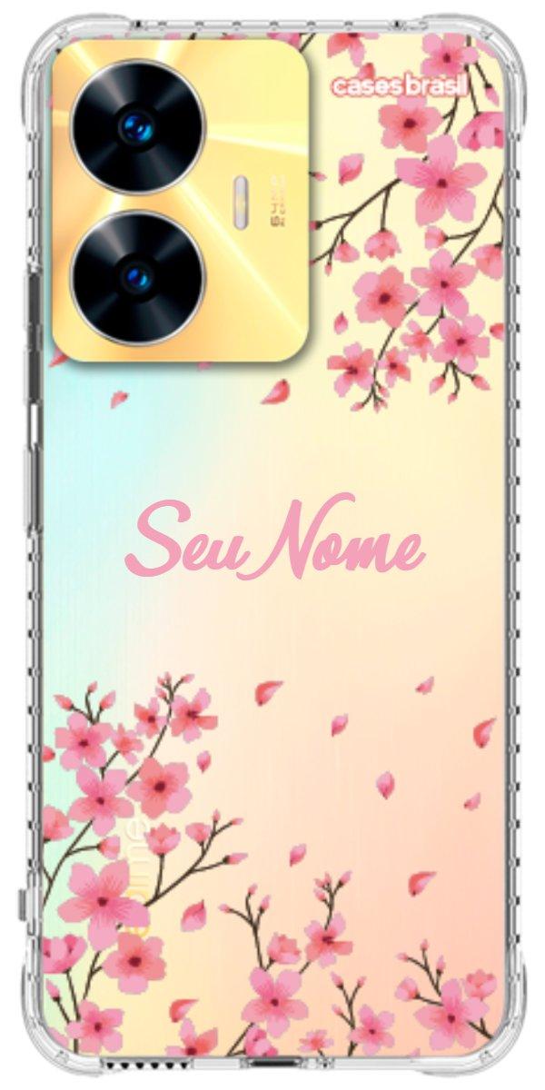 Capinha para Celular Floral Rosinha