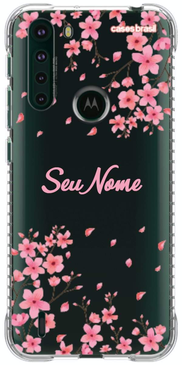 Capinha para Celular Floral Rosinha