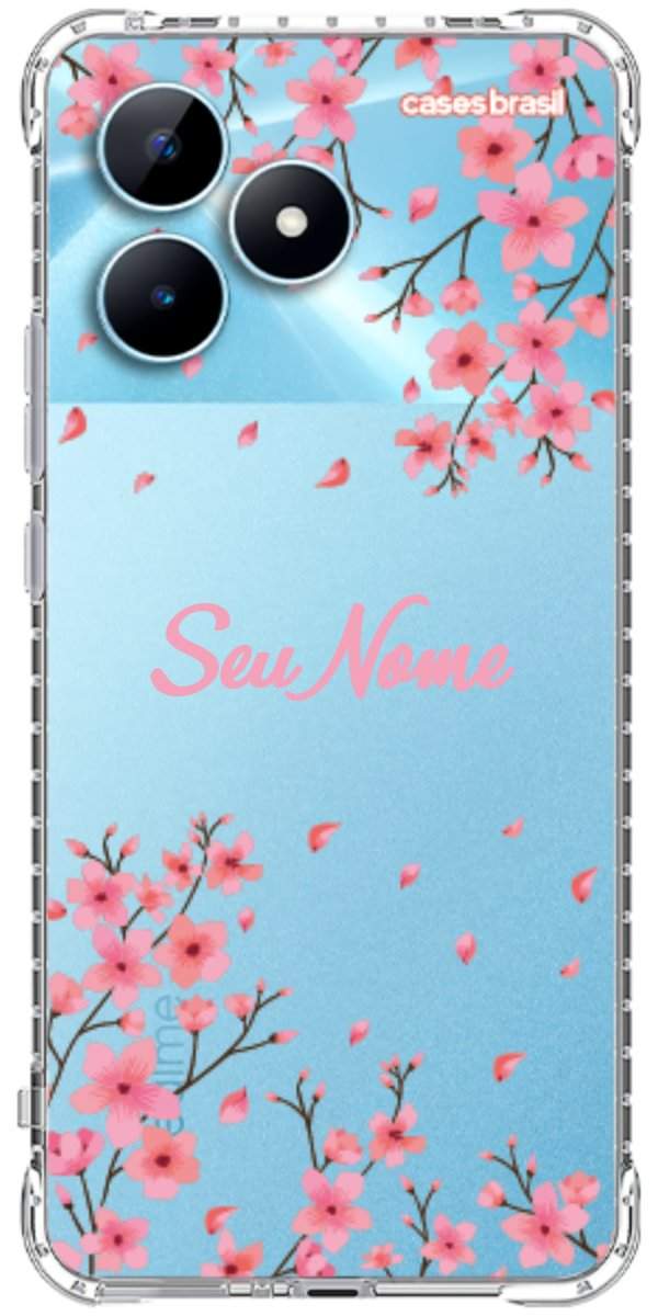 Capinha para Celular Floral Rosinha