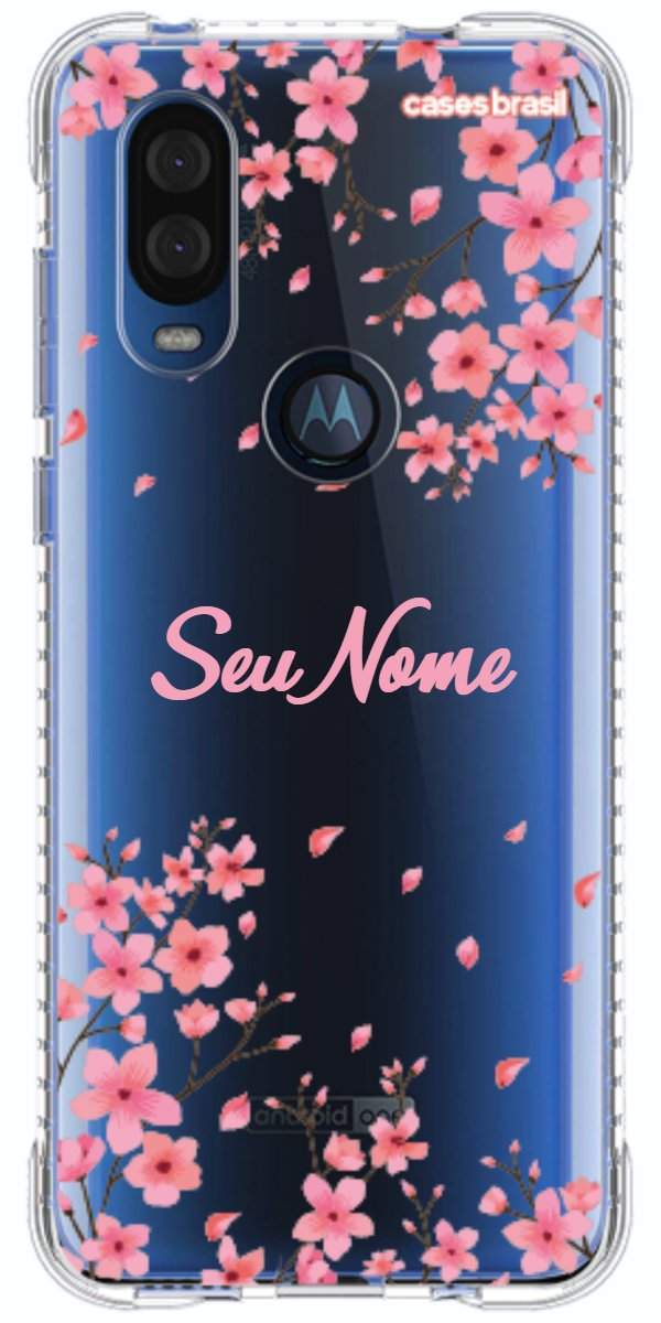 Capinha para Celular Floral Rosinha