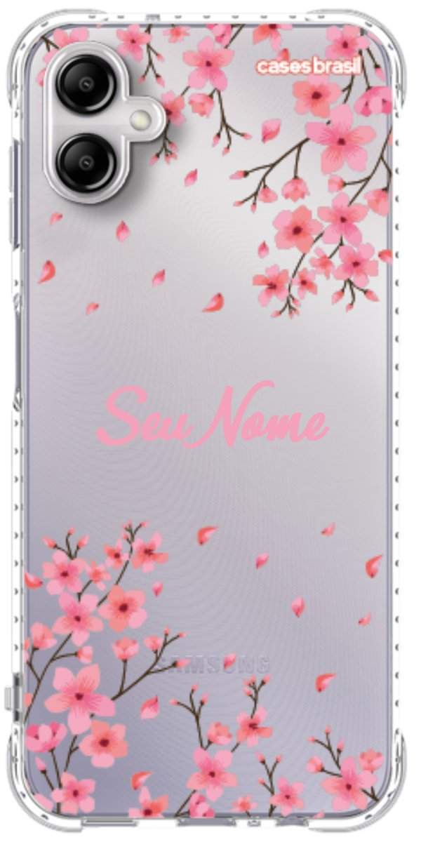 Capinha para Celular Floral Rosinha
