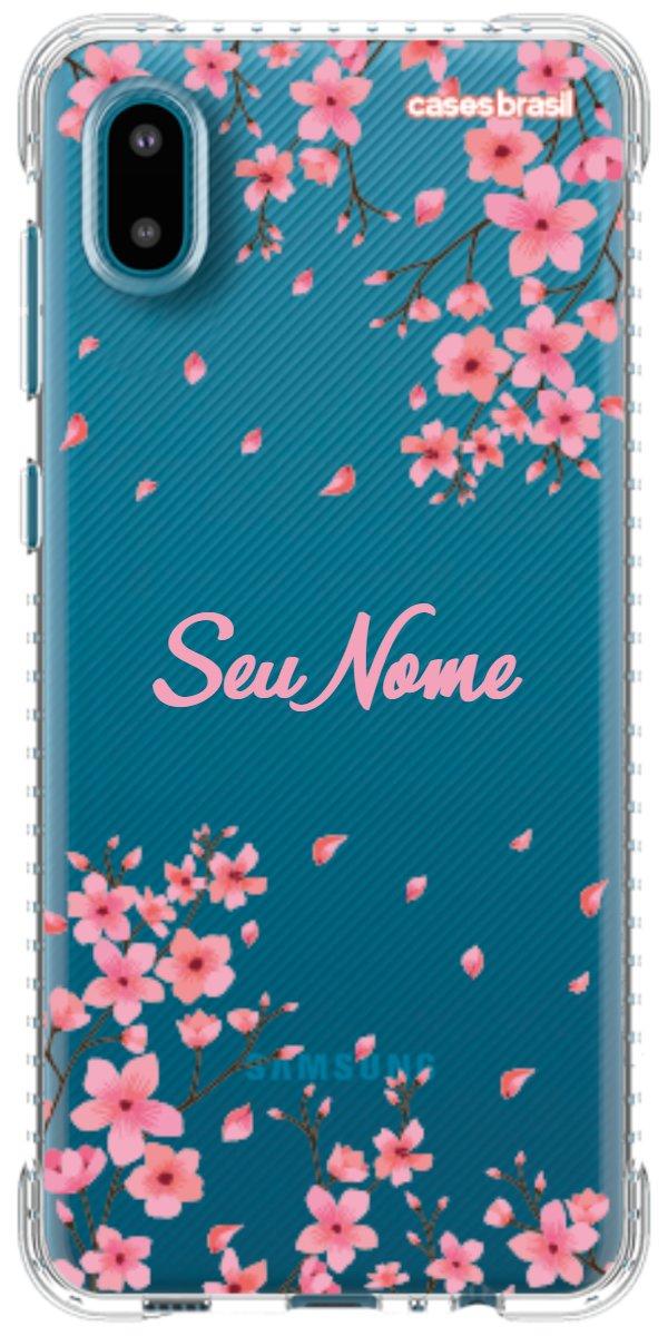 Capinha para Celular Floral Rosinha