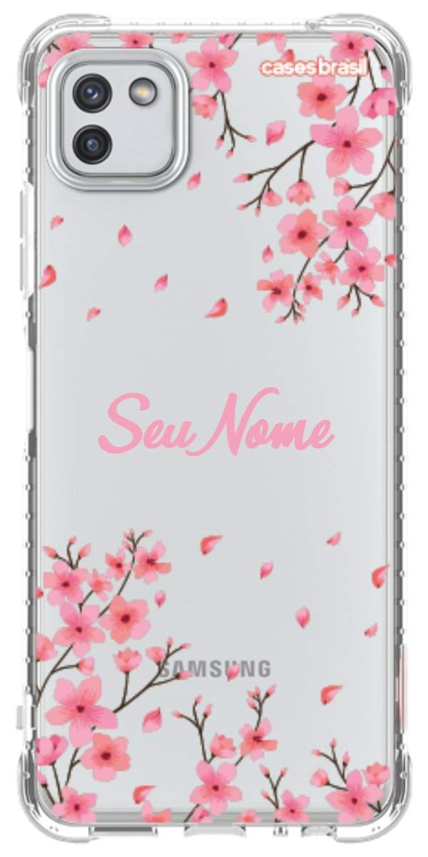 Capinha para Celular Floral Rosinha