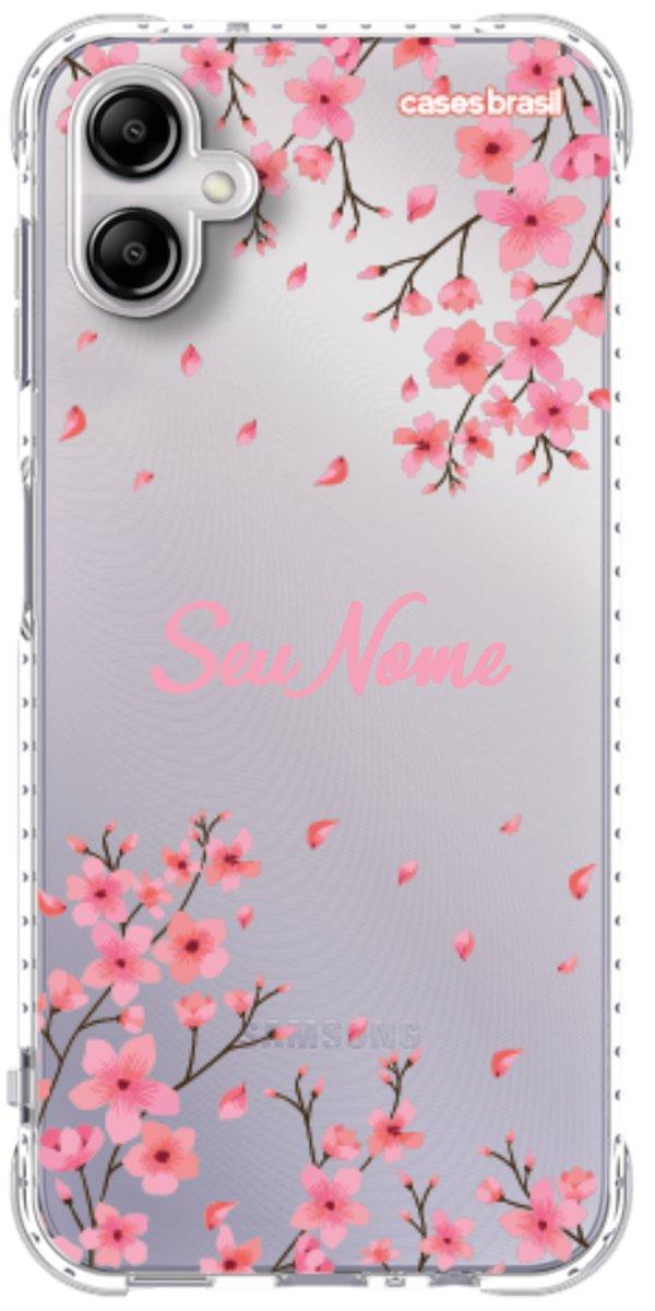 Capinha para Celular Floral Rosinha
