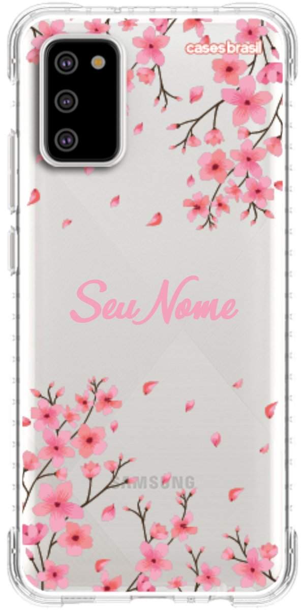 Capinha para Celular Floral Rosinha