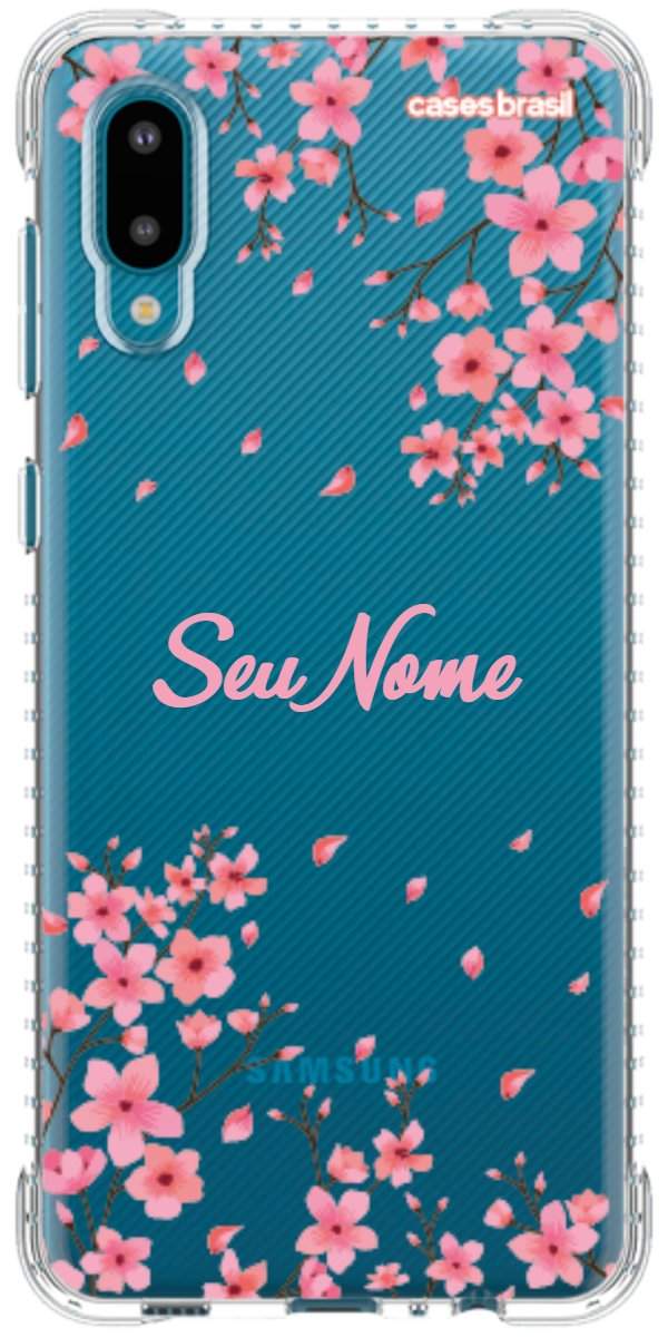Capinha para Celular Floral Rosinha