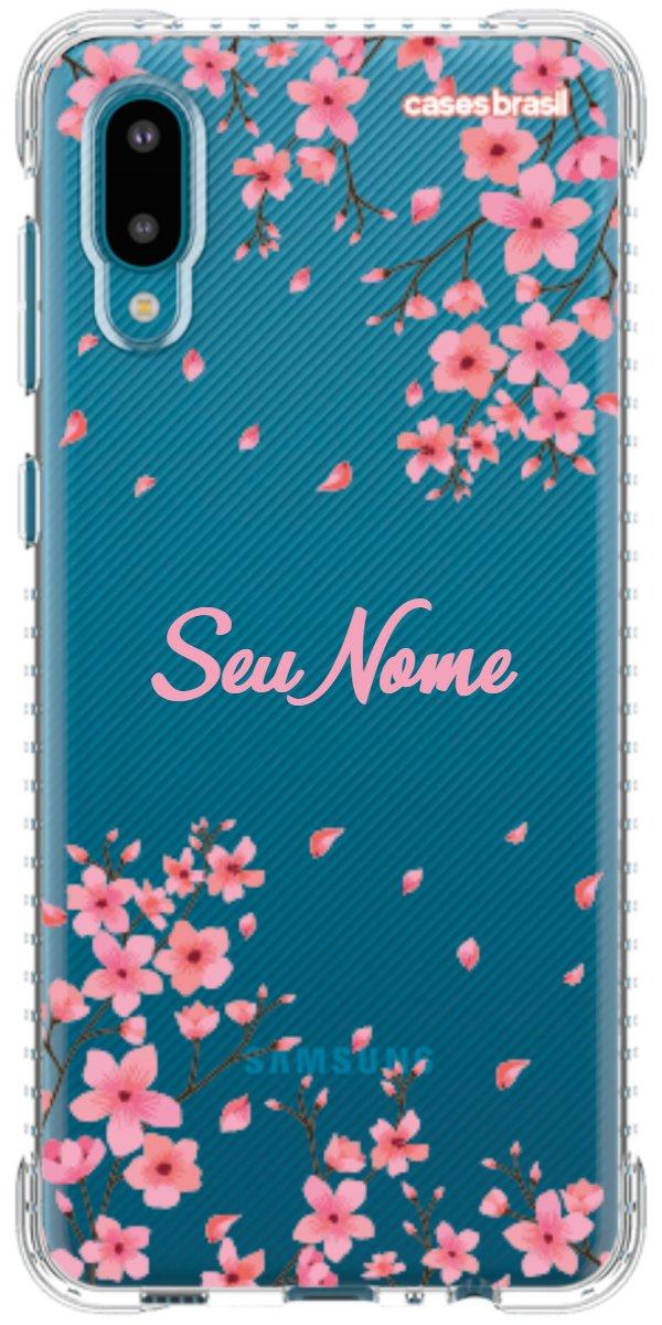 Capinha para Celular Floral Rosinha
