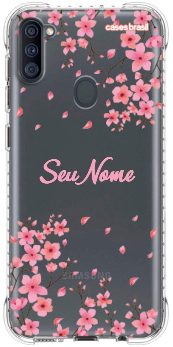 Capinha para Celular Floral Rosinha