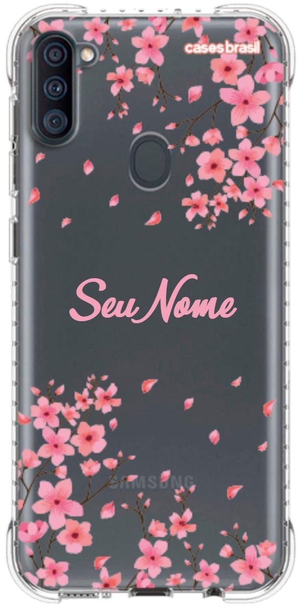 Capinha para Celular Floral Rosinha