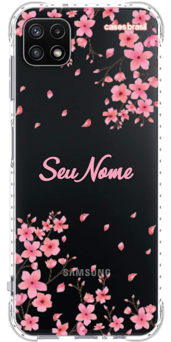 Capinha para Celular Floral Rosinha