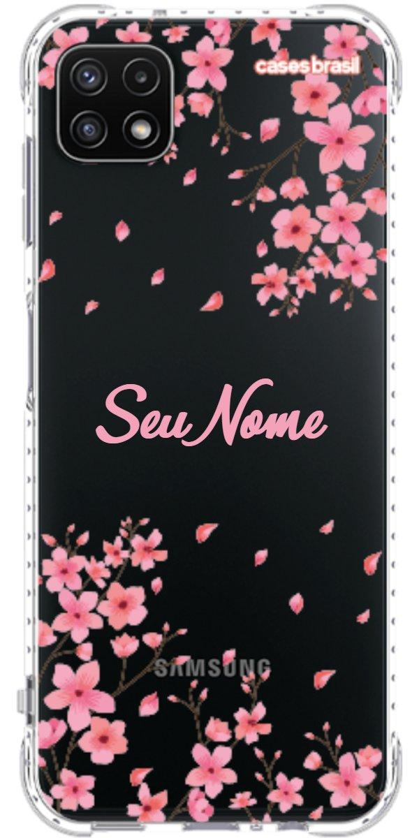 Capinha para Celular Floral Rosinha