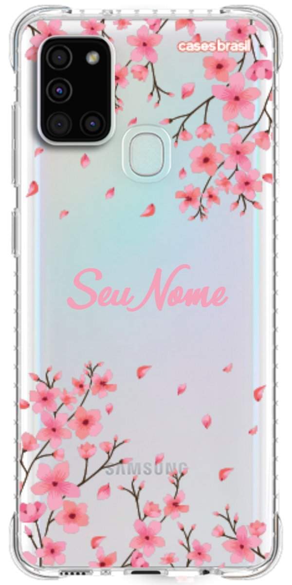 Capinha para Celular Floral Rosinha