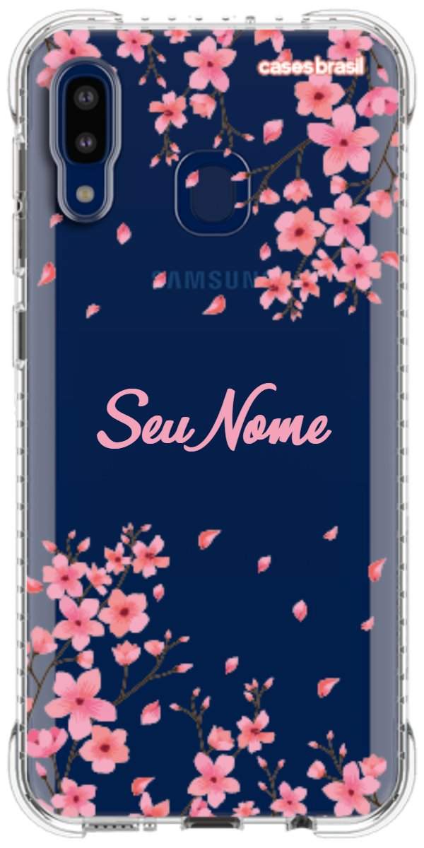 Capinha para Celular Floral Rosinha
