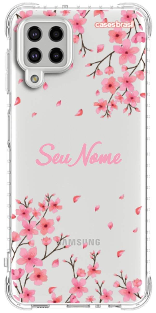 Capinha para Celular Floral Rosinha