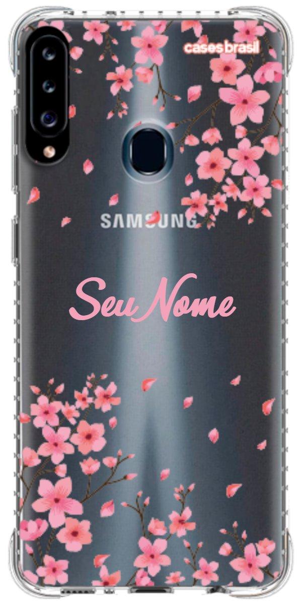 Capinha para Celular Floral Rosinha