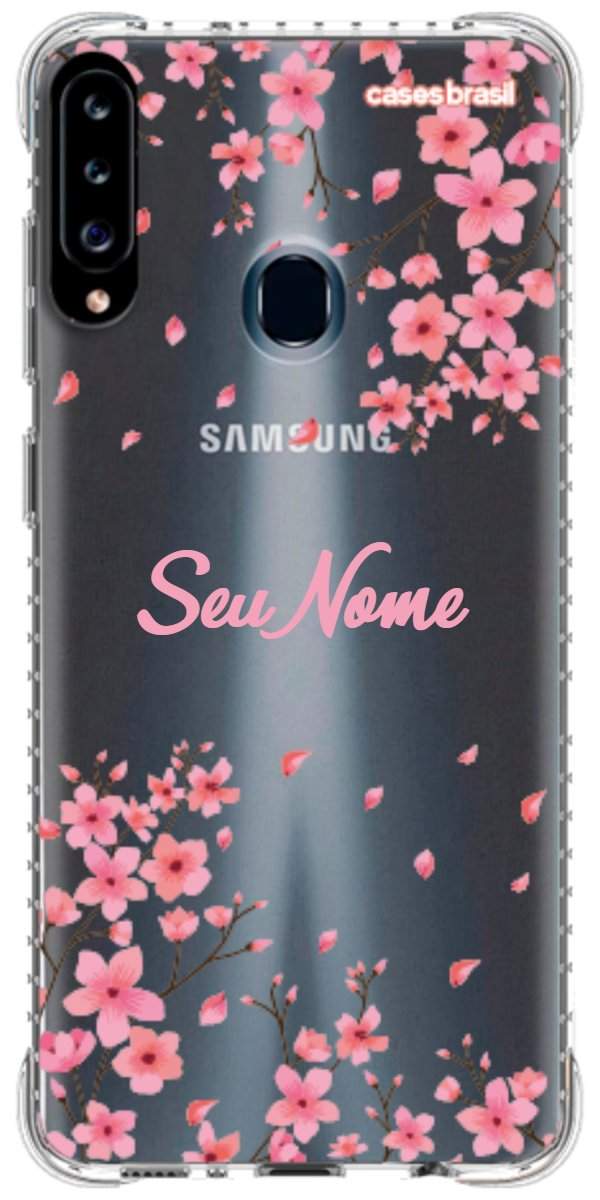 Capinha para Celular Floral Rosinha