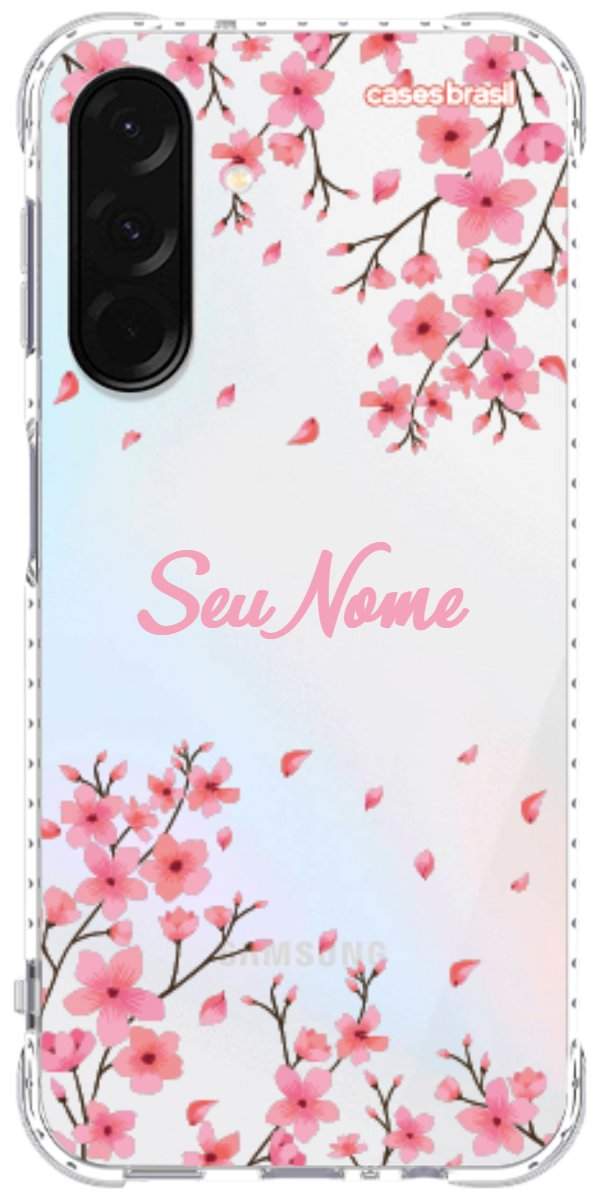 Capinha para Celular Floral Rosinha