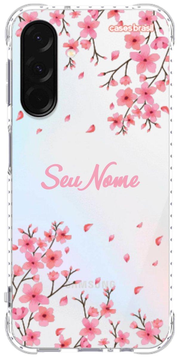Capinha para Celular Floral Rosinha