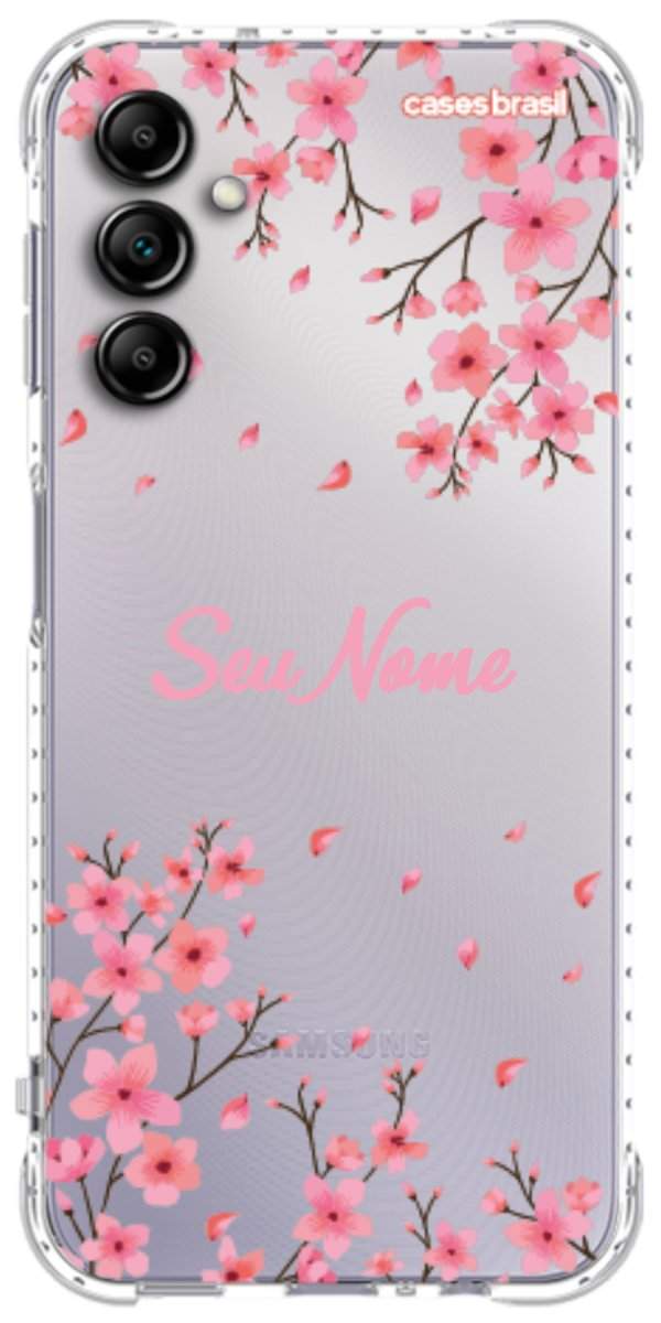 Capinha para Celular Floral Rosinha