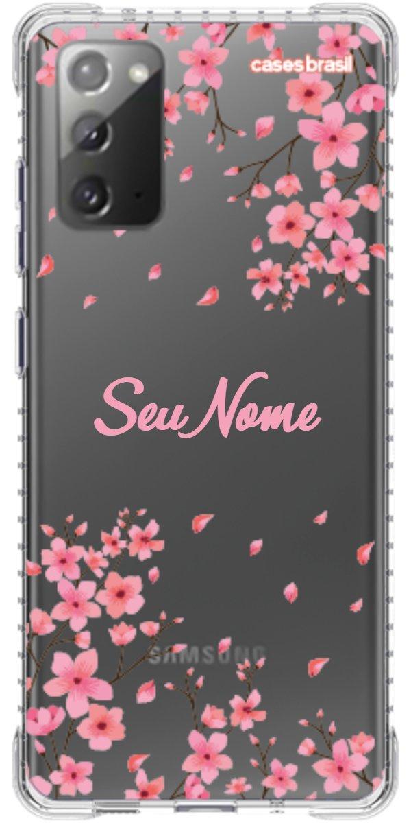 Capinha para Celular Floral Rosinha