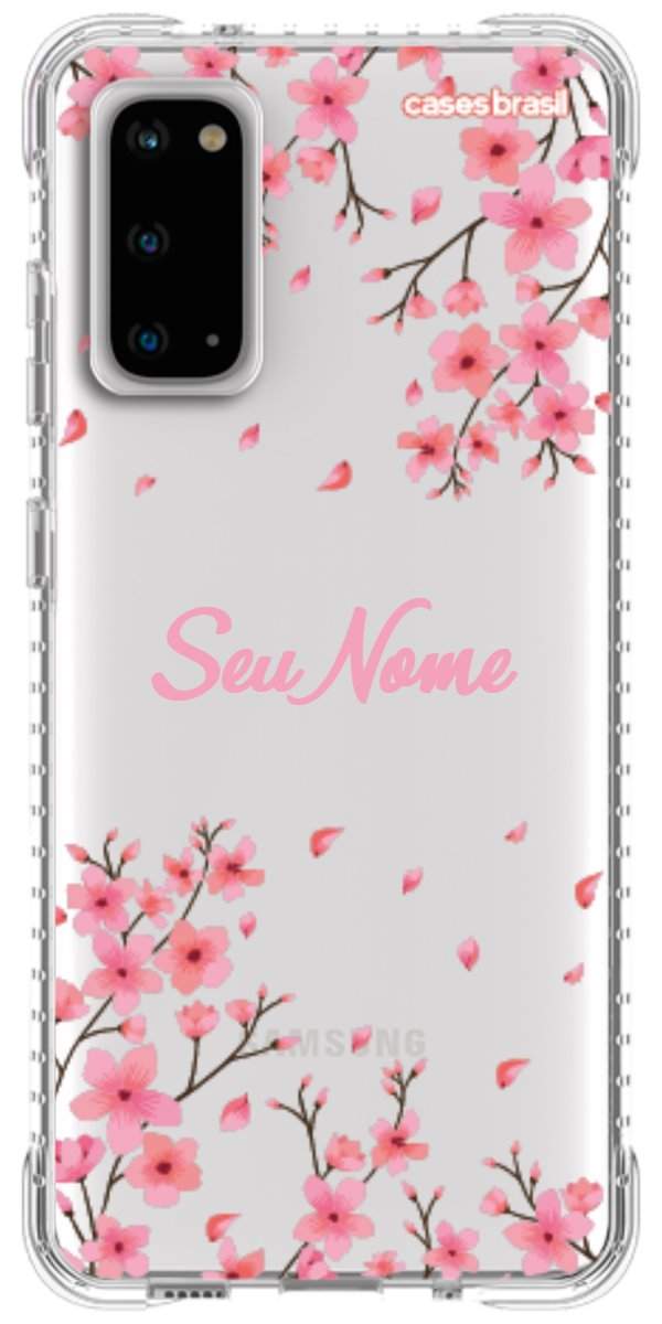 Capinha para Celular Floral Rosinha